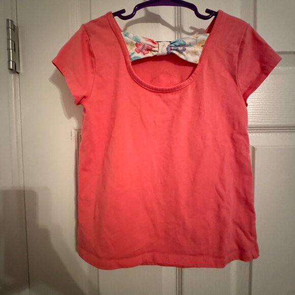 Isaac Mizrahi Girls Pink Cat Ice Cream Tee Size 7/8 | Glitter Graphic Shirt - Picture 4 of 5